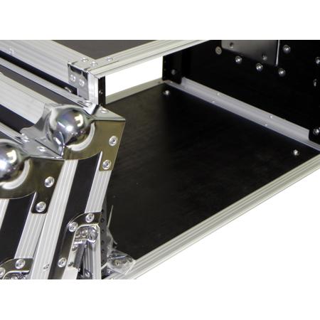 ProX X-8UE 8U Deluxe Effects Dual Rail Rack Case with Handles, 14" Deep