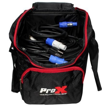 ProX XB-230 Padded Bag for Par Cans, Microphone Cables and Clamps