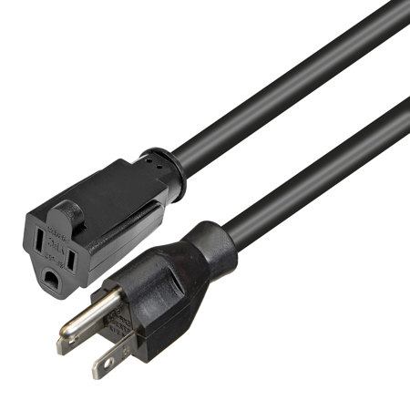 ProX XC-P141-10 10' 120V 14 AWG NEMA 5-15P to NEMA 5-15R Extension Cord, 18 AMP