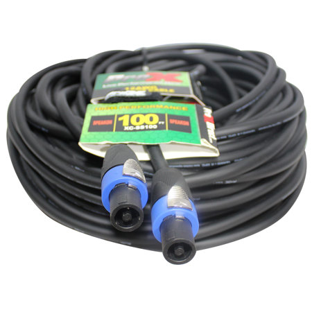 ProX XC-SS100 100' 12AWG SpeakOn to SpeakOn High Performance Speaker Cable