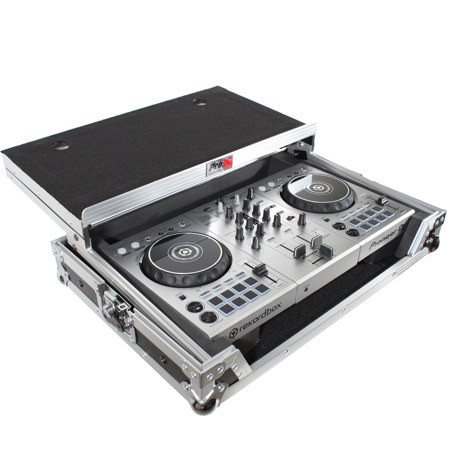 ProX X-DDJSB3 LT Flight Case for Pioneer DDJ-SB3/400 Controller, Silver on Black