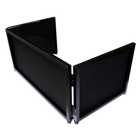 ProX XF-TTF 6' Table Top DJ Facade with Party Black Frame