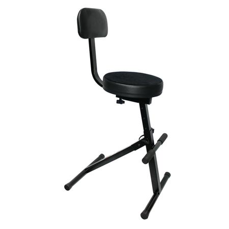 ProX X-GIG CHAIR Portable Adjustable Gig Chair, Padded Foam Velvet Covered 13" Seat