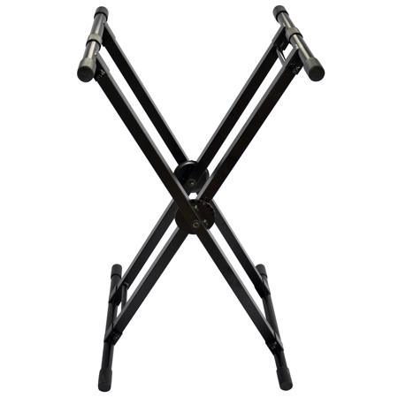 ProX X-KSD22 Double X-Style DJ Coffin/Keyboard Stand with Ergo Easy Lock
