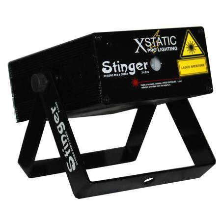 ProX X-LG20 Stinger 5mw Class 3R Pro Red & Green Dual Color Animation Laser Effect Light