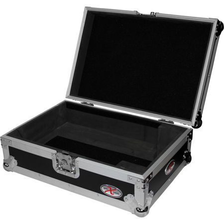 ProX XS-CD ATA Flight Hard Case for Large Format CD/Media Player, Silver/Black