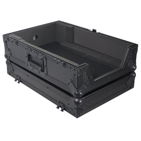 ProX XS-CD ATA Flight Hard Case for Large Format CD/Media Player, Black on Black
