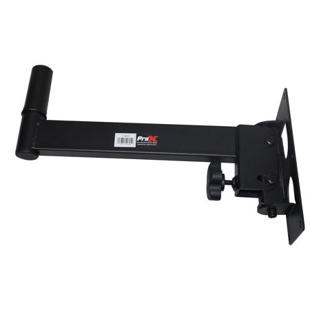 ProX X-SM33 Adjustable Wall Mounted Speaker Bracket, Black