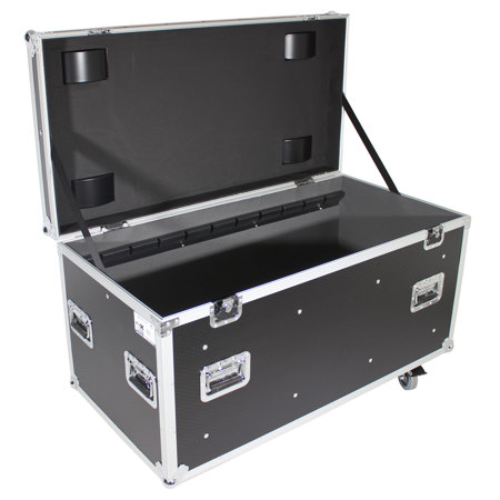 ProX XS-UTLD1 Large Utility Case with Divider and 4" Caster Wheels