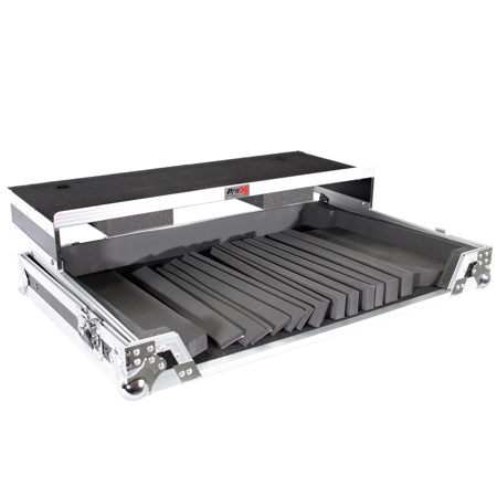 ProX XS-UXXLT Case for Medium to Large DJ Controllers, Large, Silver/Black
