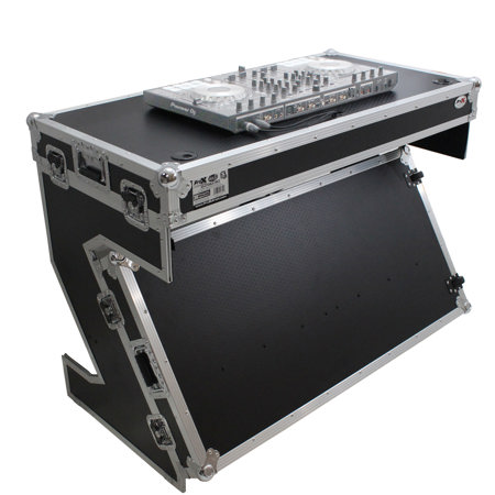 ProX XS-ZTABLE Z-Style DJ Table Portable Flight Case with Handles