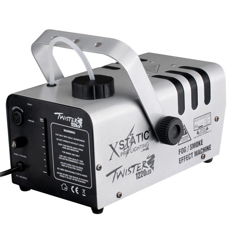 ProX X-T1220 LED TWISTER 1220W Water Based Fog Machine with RGBA LED