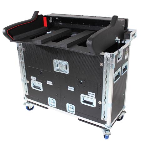 ProX XZF-AHC3500 Flip-Ready Easy Retracting Hydraulic Lift Case for Allen and Heath DLive C3500 Console by Zcase