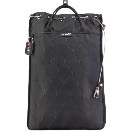 Pacsafe Travelsafe 12L GII Anti-Theft Portable Safe with Combo Lock, Black