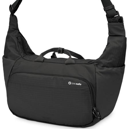 Pacsafe Camsafe V18 Anti-Theft Camera Expandable Sling Bag, Black