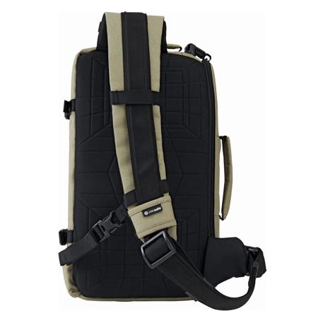 Pacsafe Camsafe Z14 Anti-Theft Camera & Tablet Cross Body Pack Bag, Slate Green