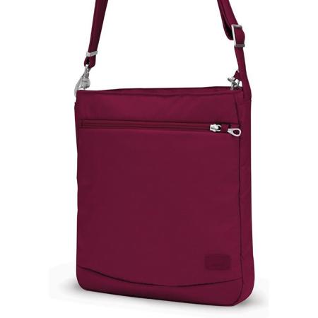 Pacsafe Citysafe CS175 Anti-Theft Shoulder Bag, Cranberry