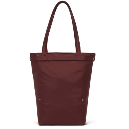 Pacsafe Citysafe CX packable vertical tote -MERLOT