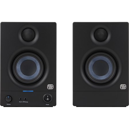 PreSonus Eris 3.5 3.5" 50W Active Media Reference Monitor, Pair, Black