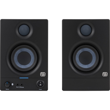 PreSonus Eris 3.5BT 3.5" 50W Active Media Reference Bluetooth Monitor, Pair, Black