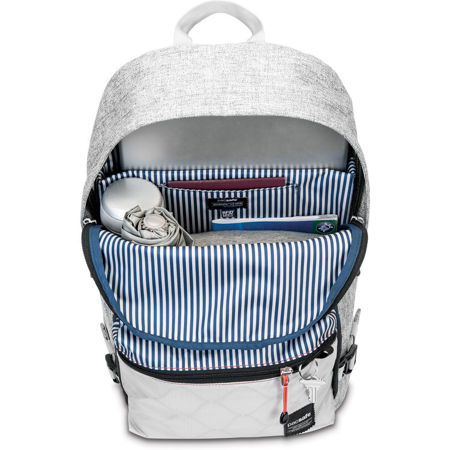 Pacsafe Slingsafe LX400 Anti-Theft Backpack, Tweed Gray
