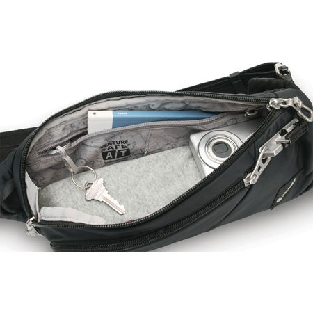 Pacsafe Vibe 150 Anti-Theft Cross Body Pack, Black