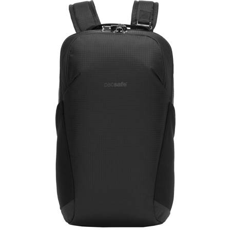 Pacsafe Vibe 20L backpack - JET BLACK