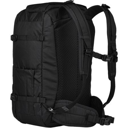 Pacsafe Vibe 40L carry-on backpack - JET BLACK
