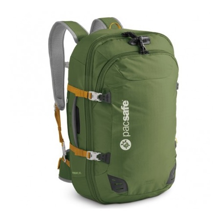 Pacsafe Venturesafe 45L GII Anti-theft Travel Backpack, Olive/Khaki