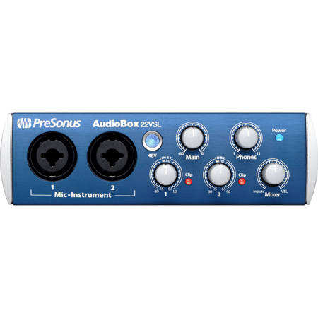 PreSonus AudioBox 22VSL Advanced 2x2 USB 2.0 Recording System #AUDIOBOX22VSL