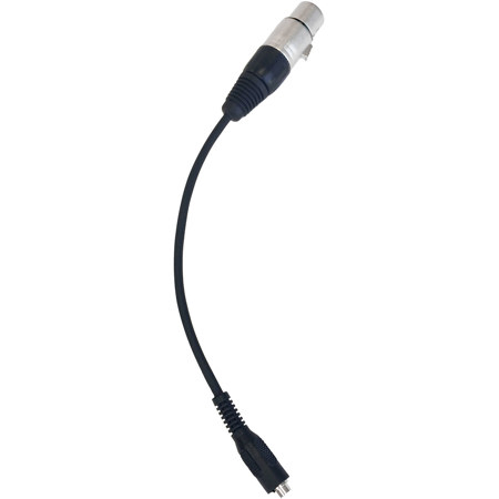 Point Source Audio 8" 3.5mm F TRRS to 5-Pin M Mono XLR Headset Adapter Cable