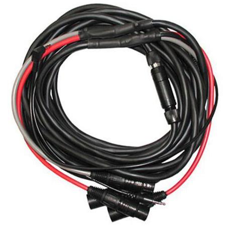 PSC 25' XLR Betacam Breakaway Cable for FP33 and FP32 Field Mixers