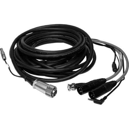 PSC 25' Breakaway Snake Cable for Sound Device 664 with BNC Time Code Out