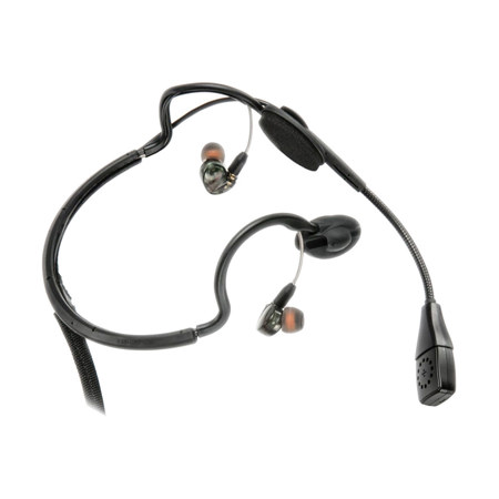 Point Source Audio CM-i3 Cardioid Dynamic In-Ear Intercom Headset with Detachable Earphones