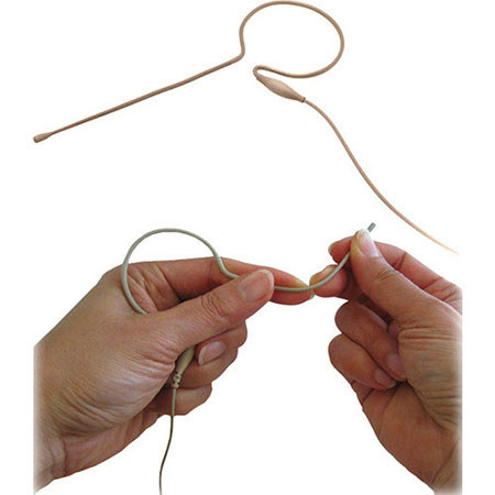 Point Source Audio CO-6 Earset Mic Kit for Sennheiser Transmitters, Beige