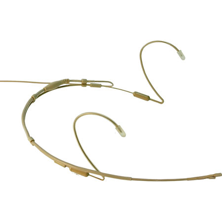 Point Source Audio CONFIDENCE CX2-8D Dual Omnidirectional/Cardioid Headset Mic Beige TA5F Connector