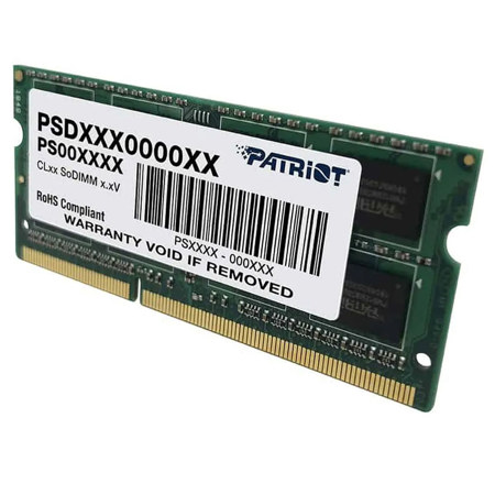 Patriot Memory Signature Line DDR3L 4GB 1600MHz SODIMM Notebook