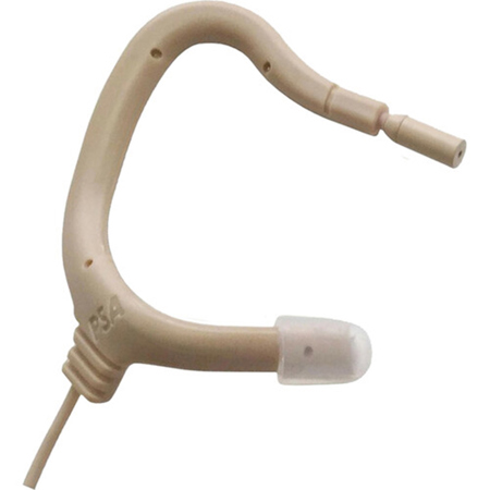 Point Source Audio EMBRACE EO-8WLh Omni Earmount Lavalier Mic, High Sensitivity Beige 3-Pin LEMO Connector