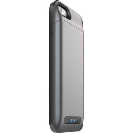 PhoneSuit Elite 6 Battery Case for iPhone 6, Metallic Silver
