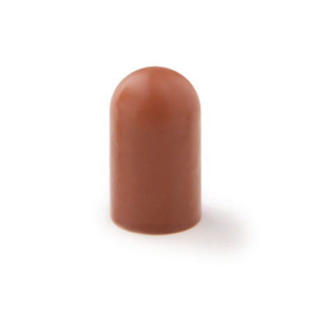 Point Source Audio Finishing Caps for EMBRACE Earmounts, 12-Pack Brown