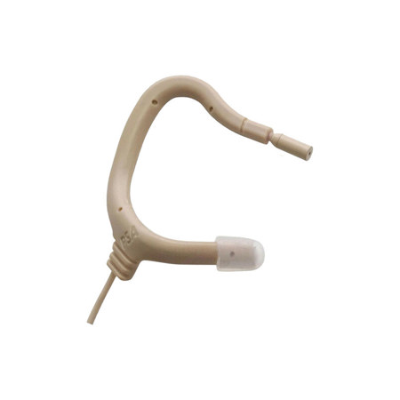 Point Source Audio EMBRACE EO-8WLh Omni Earmount Lavalier Mic, High Sensitivity Beige 3.5mm Connector for Sennheiser