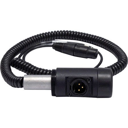 PSC Coil Cable Kit for Small Boom Pole with Right Angle XLR Base