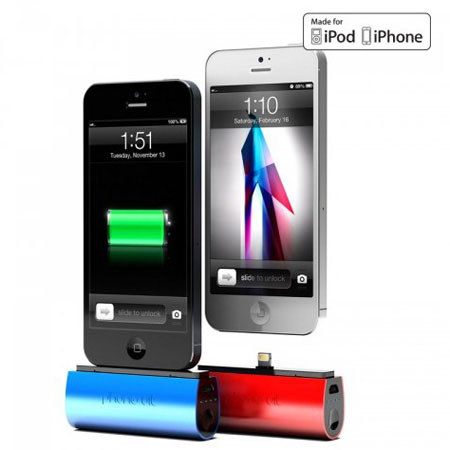 PhoneSuit Flex Pocket Charger for iPhone 5 - Blue