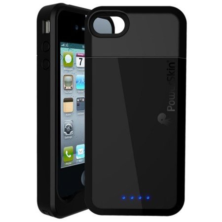 PowerSkin Silicone Case with Built-in Battery for Apple iPhone 4/4S