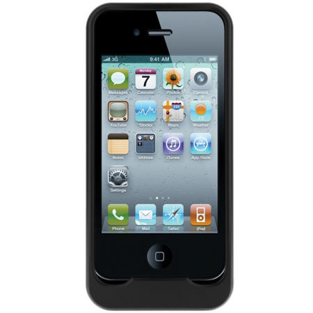 PowerSkin Silicone Case with Battery for Apple iPhone 4/4s