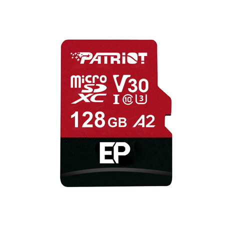 Patriot EP Series UHS-I V30 A2 microSDXC Memory Card