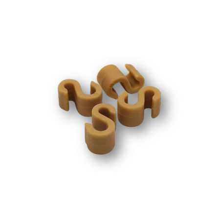 Point Source Audio 4x Placement Control Clip for Headset Style Mics, Beige