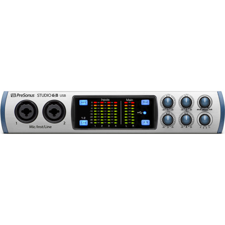 PreSonus Studio 68 6x6 192kHz USB 2.0 Audio/MIDI Interface