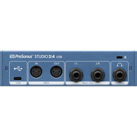 PreSonus Studio 2|4 2x2 24-Bit 192kHz USB-C Audio Interface