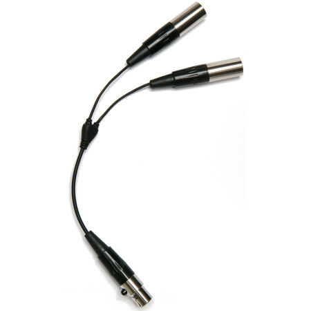 Point Source Audio 2-Microphone Combiner for TA4F Shure-Terminated Microphones